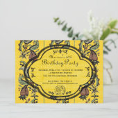 ten zuiden van Frankrijk uitnodiging voor de Prove (Staand voorkant)