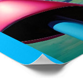 Ten zuidwesten van Mushroom Town Shroombillies Poster (Hoek)