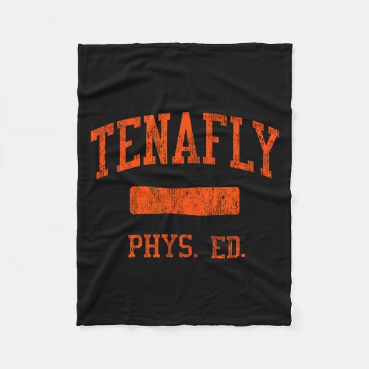 Tenafly High School Hs Tenafly Nj Phys Ed  Fleece Deken (Voorkant)