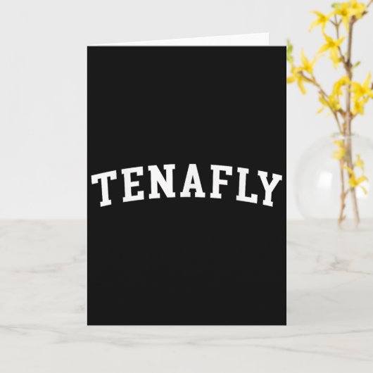 Tenafly  kaart (Gele Bloem)