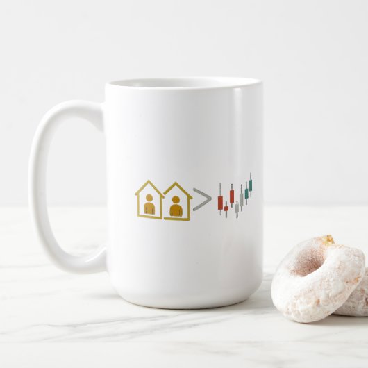 Tenants > Stocks Premium Koffiemok (Met donut)