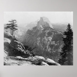Tenaya Canyon uit Glacier Point Poster