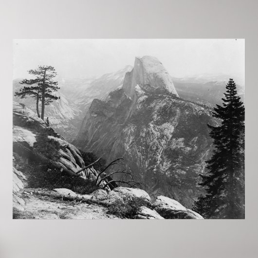Tenaya Canyon uit Glacier Point Poster (Voorkant)