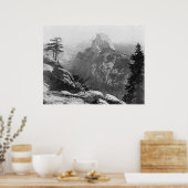 Tenaya Canyon uit Glacier Point Poster (Keuken)