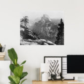 Tenaya Canyon uit Glacier Point Poster (Thuiskantoor)