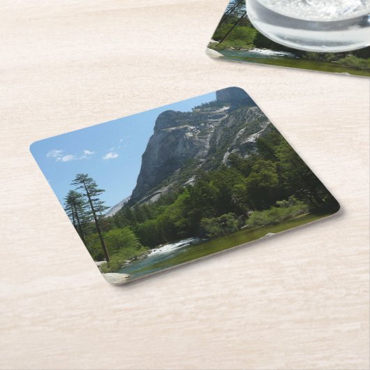 Tenaya Creek in Yosemite National Park Kartonnen Onderzetters (Schuin)