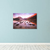 Tenaya Lake Canvas Afdruk (Insitu (Houten vloer))