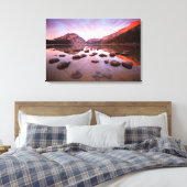 Tenaya Lake Canvas Afdruk (Insitu (Slaapkamer))