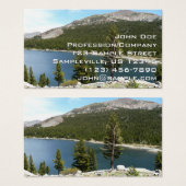 Tenaya Lake in het Nationaal Park Yosemite Visitekaartje (Voorkant /achterkant)