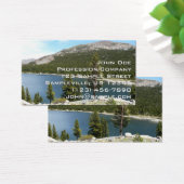 Tenaya Lake in het Nationaal Park Yosemite Visitekaartje (Bureau)