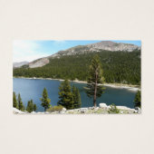 Tenaya Lake in het Nationaal Park Yosemite Visitekaartje (Achterkant)