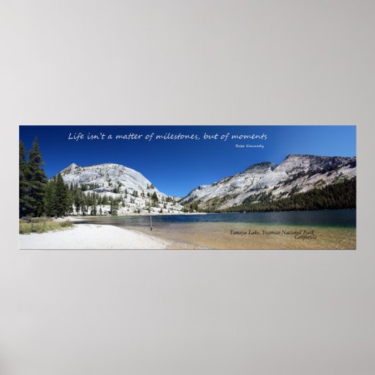 Tenaya Lake poster (Voorkant)