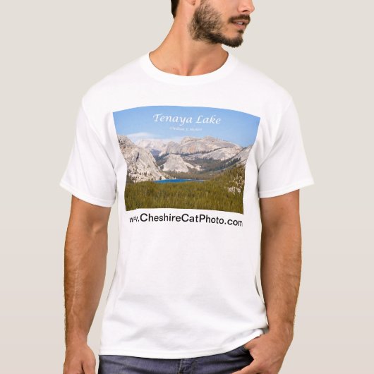 Tenaya Lake Yosemite California Products T-shirt (Voorkant)
