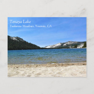 Tenaya Lake, Yosemite, Californië Briefkaart