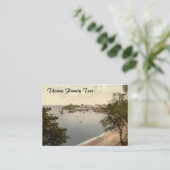 Tenby, Pembrokeshire Visitekaartje (Staand voorkant)