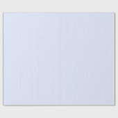 Tender Baby Blue Pale Sky Blue and White Stripe Cadeaupapier (Vlak)
