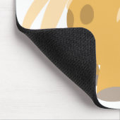 Tender Cartoon Pony en Flower Mousepad Muismat (Hoek)