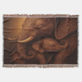 Tender Elephants Deken (Voorkant)