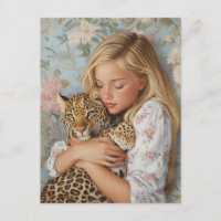 Tender Embrace met luipaard