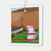 Tender en Juicy Charlotte's Web Cartoon Keramisch Ornament (Links)
