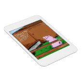 Tender en Juicy Charlotte's Web Cartoon Magneet (Rechterzijde)