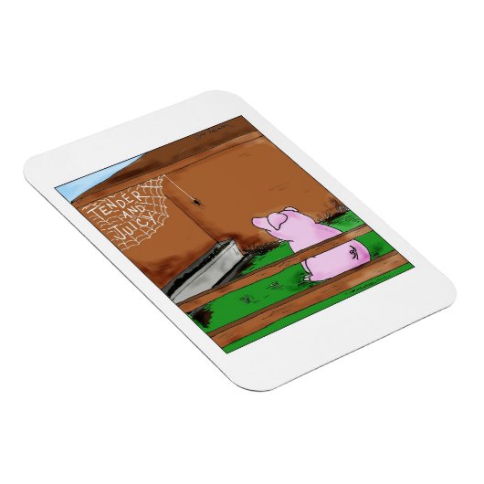 Tender en Juicy Charlotte's Web Cartoon Magneet (Rechterzijde)