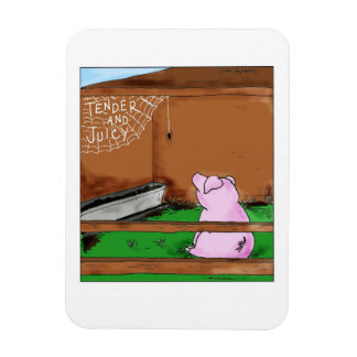 Tender en Juicy Charlotte's Web Cartoon Magneet
