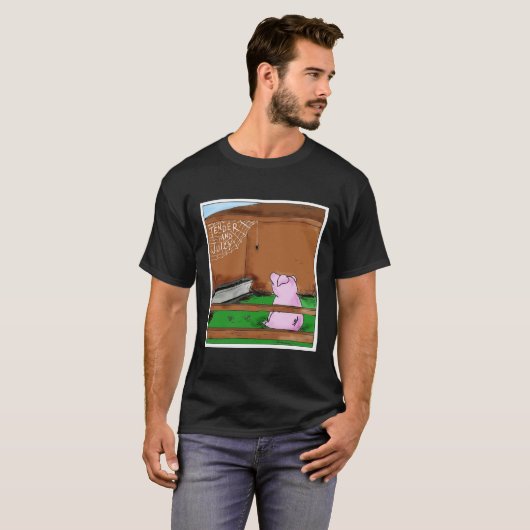 Tender en Juicy Charlotte's Web Cartoon T-shirt (Voorkant volledig)