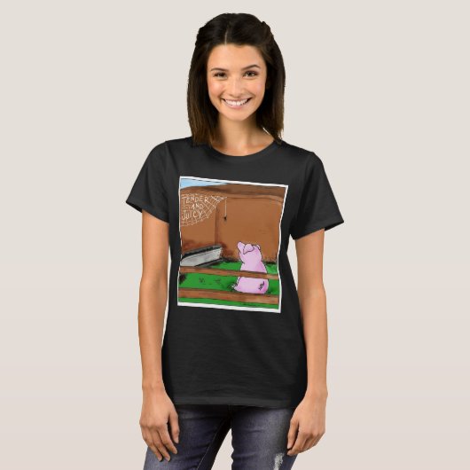 Tender en Juicy Charlotte's Web Cartoon T-shirt (Voorkant volledig)