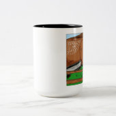 Tender en Juicy Charlotte's Web Cartoon Tweekleurige Koffiemok (Center)