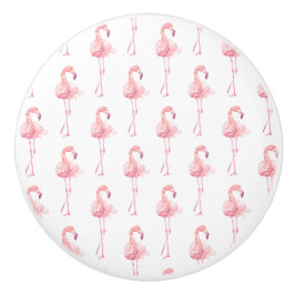 Tender Flamingo Serie Design 2 Keramische Knop