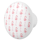 Tender Flamingo Serie Design 2 Keramische Knop (Rechts)