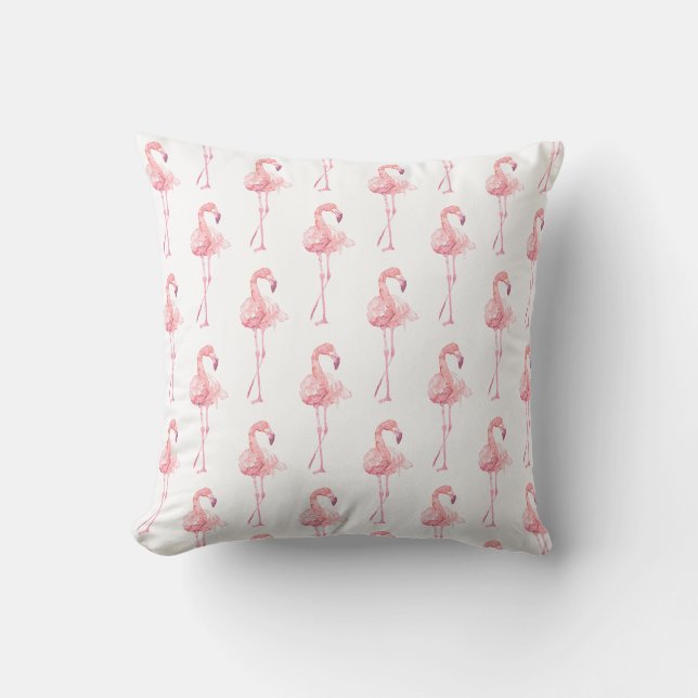Tender Flamingo Serie Design 2 Kussen (Voorkant)