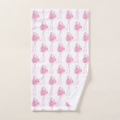 Tender Flamingo Serie Design 3 Badhanddoek Set Bad Handdoek (Handdoek)