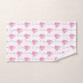 Tender Flamingo Serie Design 3 Badhanddoek Set Bad Handdoek (Handdoek)