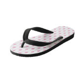 Tender Flamingo Serie Design 3 Kinder Teenslippers (Schuin)