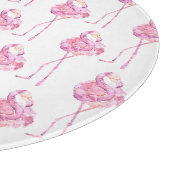 Tender Flamingo Serie Design 3 Snijplank (Hoek)