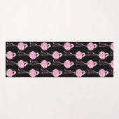 Tender Flamingo Serie Design 3 Yoga Mat (Voorkant (horizontaal))