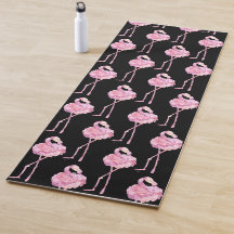 Tender Flamingo Serie Design 3 Yoga Mat