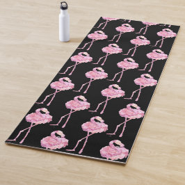 Tender Flamingo Serie Design 3 Yoga Mat