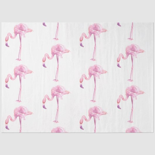 Tender Flamingo Serie Design 4 Tissuepapier (Voorkant)