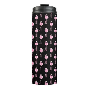 Tender Flamingo Serie Design Thermische Tumbler Thermosbeker