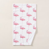 Tender Flamingo Serie Ontwerp 1 Bad Handdoek (Handdoek)