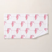 Tender Flamingo Serie Ontwerp 1 Bad Handdoek (Handdoek)