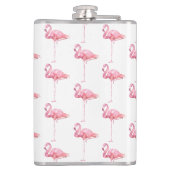 Tender Flamingo Serie Ontwerp 1 Heupfles (Achterkant)