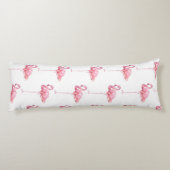 Tender Flamingo Serie Ontwerp 1 Lichaamskussen (Achterkant)