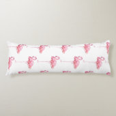 Tender Flamingo Serie Ontwerp 1 Lichaamskussen (Voorkant)