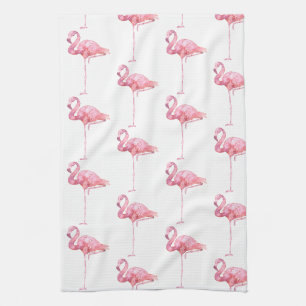 Tender Flamingo Serie Ontwerp 1 Theedoek