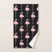 Tender Flamingo Serie Ontwerp 2 Bad Handdoek (Handdoek)
