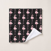 Tender Flamingo Serie Ontwerp 2 Bad Handdoek (Wasdoekje)